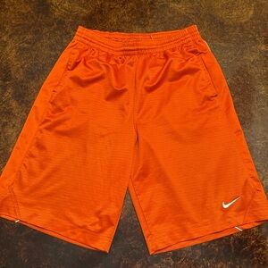 Nike Men’s Bright Orange Athletic Shorts